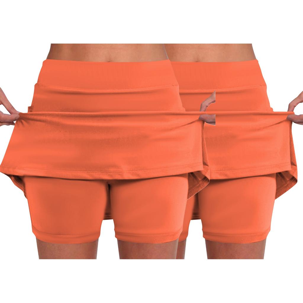 2 шт. эластичные брюки-кюлоты для йоги для женщин, однотонные спортивные шорты, легкие узкие однотонные бегуны с высокой талией