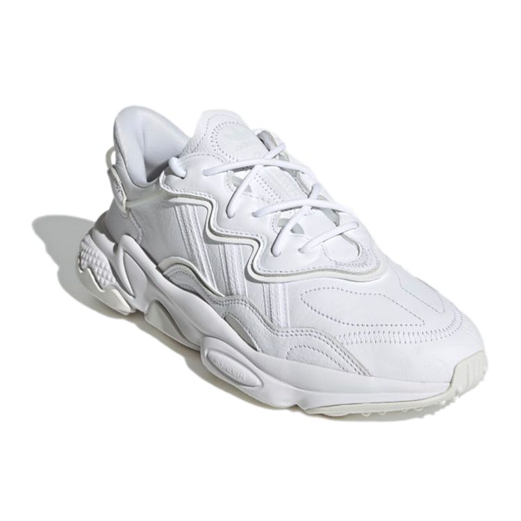 adidas Кроссовки унисекс Ozweego Triple White Cloud-White Crystal-White GW8013