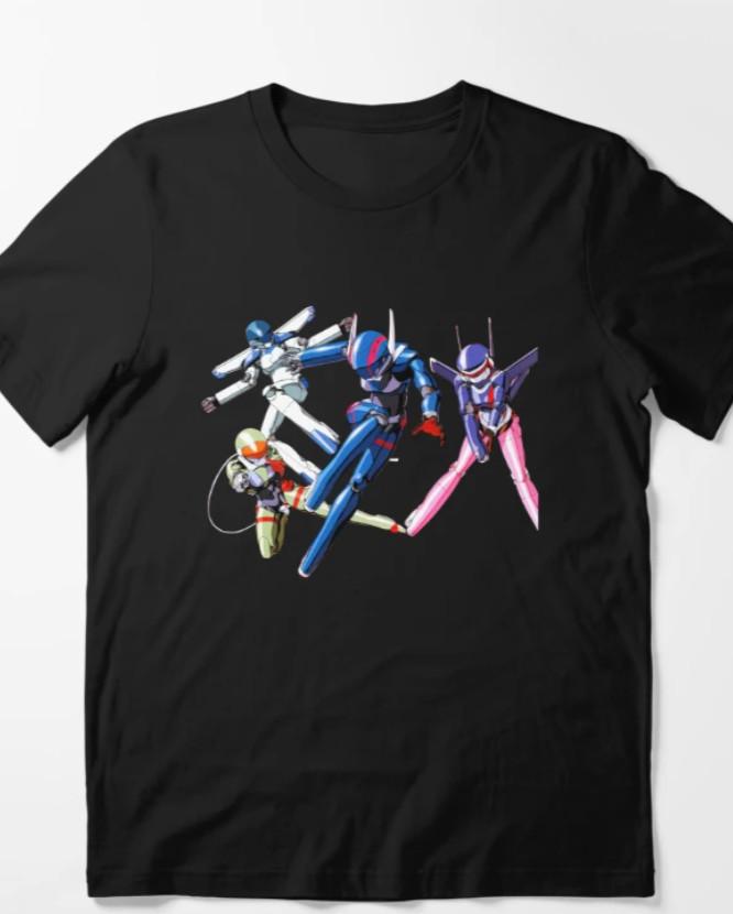 Bubblegum Crisis Unisex T-shirt 80s 90s Anime Manga
