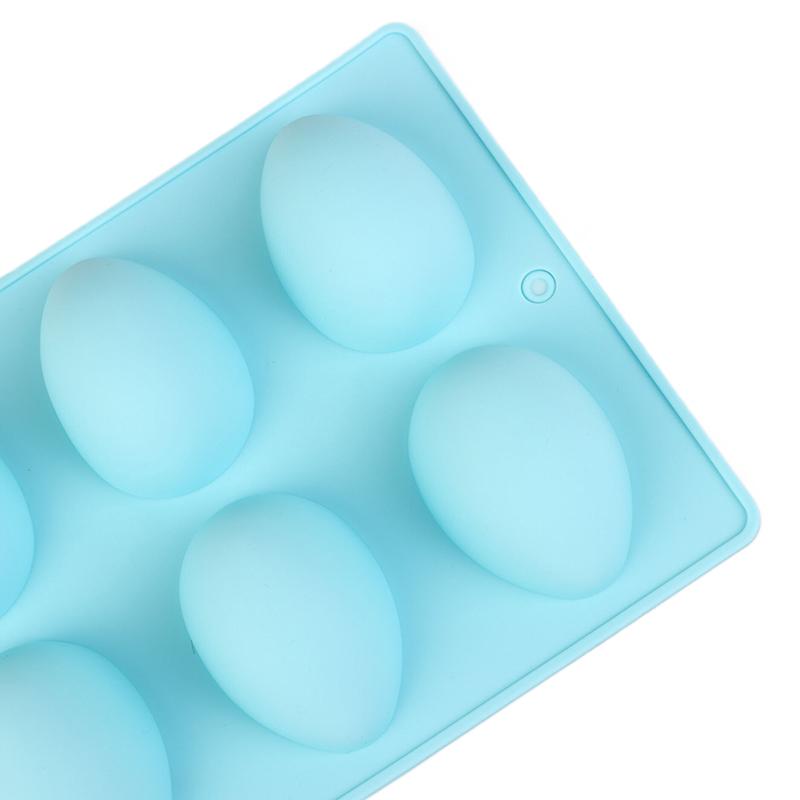 8 пасхальных яиц в форме яиц, силиконовая форма для выпечки, форма для шоколада, форма для пудинга, форма для льда, пасхальные поделки, мыло, подарки