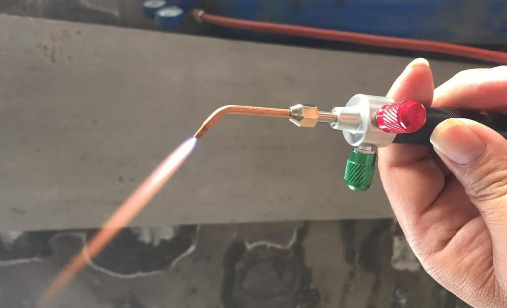 Mini Oxygen Torch Kit for Metal Soldering - Goldsmiths Jewellery Platinum Stainless Steel Acetylene Butane Burner Gadget