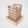 Wooden Rabbit Hay Feeder Rack Food Dispenser Foldable Holder Feeding Manager for Cage