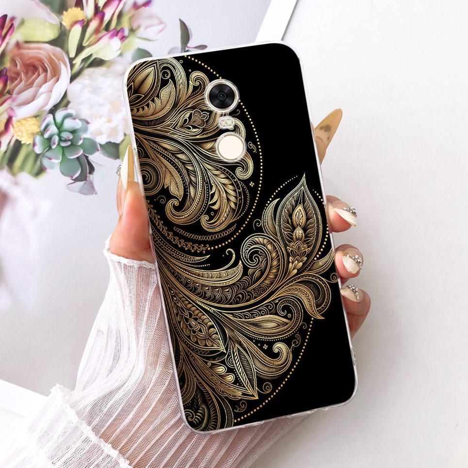 Чехол для телефона Xiaomi Redmi 5 Plus 5Plus Redmi5 с рисунком Китайский дракон Милый кот Мультяшный узор Мягкая прозрачная силиконовая задняя крышка