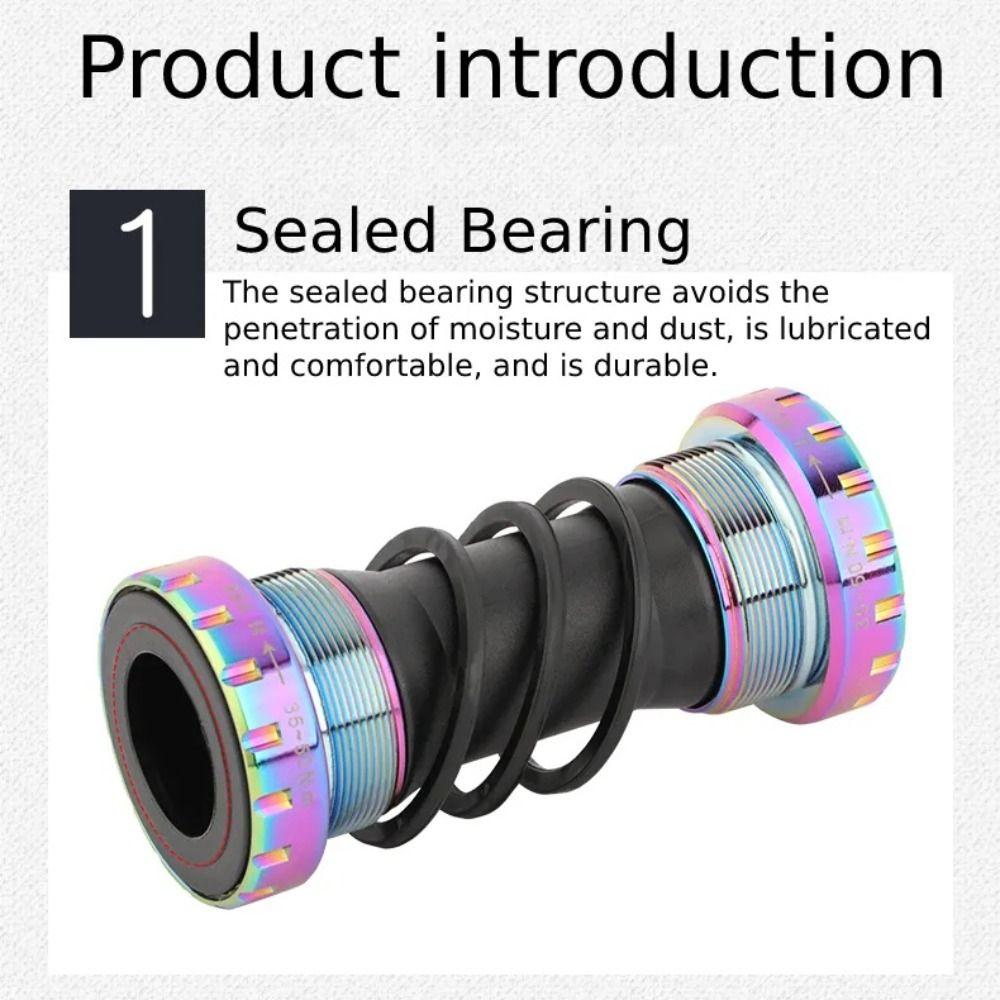 68/73MM подшипник для горного велосипеда алюминиевый цинковый сплав подшипник MTB шатуны BB аксессуары