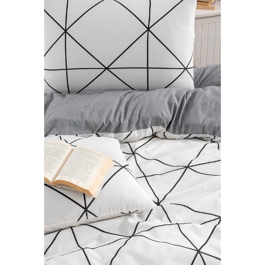 Комплект пододеяльников с одним узором Isabelle, эластичная простыня и 1 наволочка