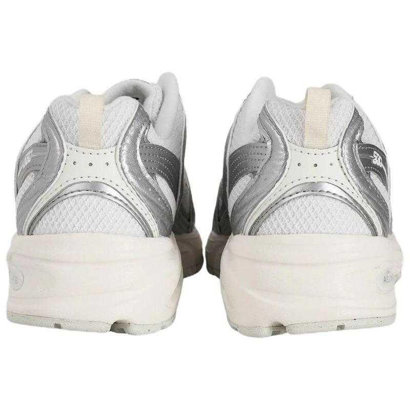 New Balance 530 Унисекс Серебристо-белые Низкие Беговые Кроссовки U5303IR