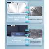 For VW Volkswagen Tiguan AD1 AX1 2016~2023 2020 Car Sun Visor Front Windshield Sunshade Heat Insulation Summer Auto Accessories