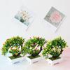 Реалистичное искусственное бонсай маленькое дерево для декора сада и гостиной