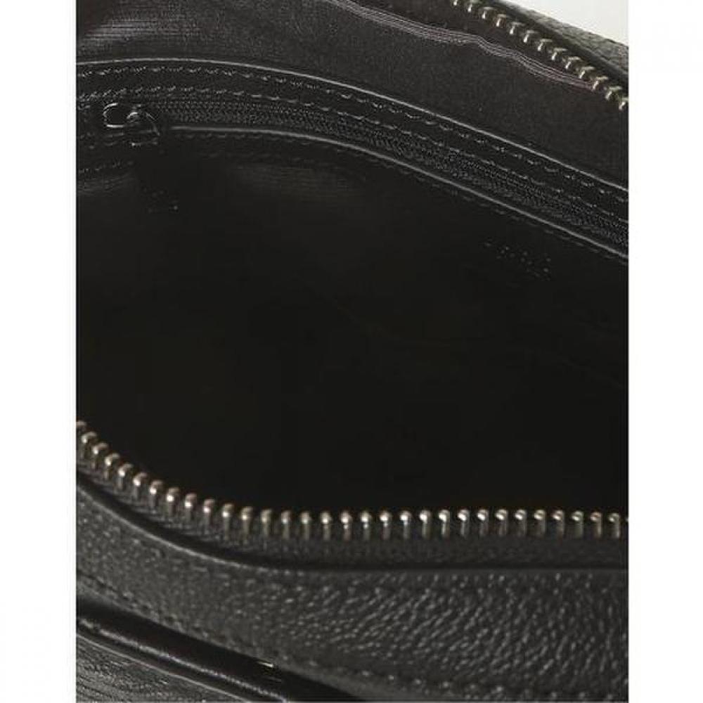 Daks Black House Check Leather Crossbody Dbba4f309bk