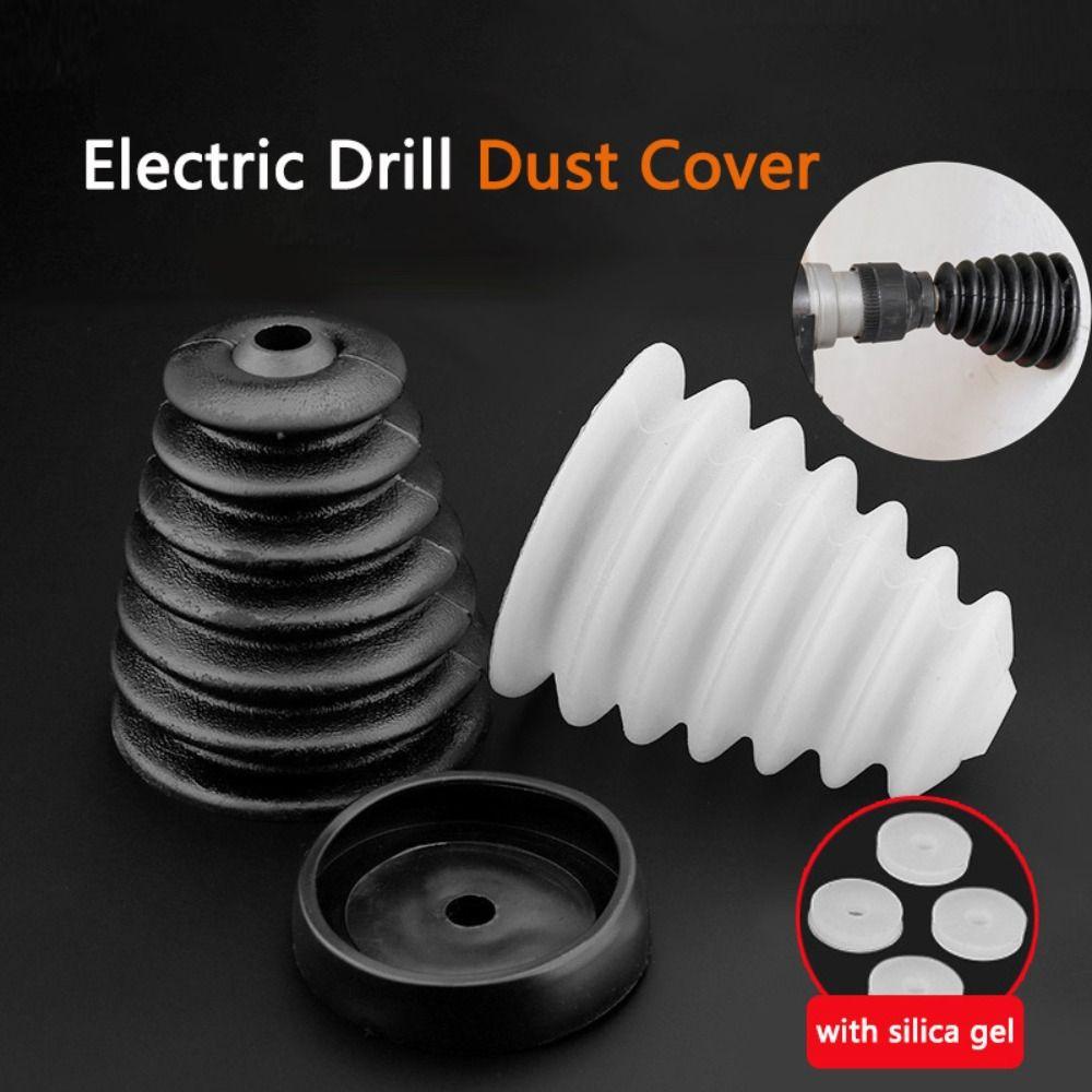 Устройство Пылесборник для дрели Сборная чаша для золы Электрическая дрель Пылезащитный чехол Резиновый ударный молоток