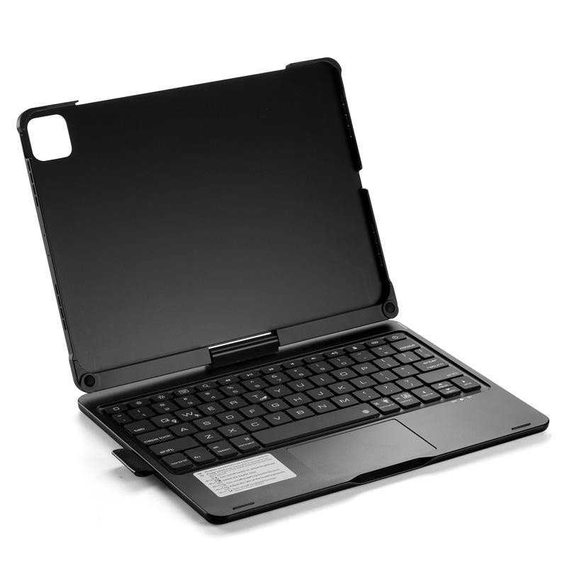 Bluetooth Magic Keyboard Case For iPad Air 4 5 10.9 Pro 11 Tablet Case Arabic Spanish Portuguese Keyboard