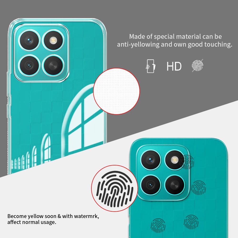 Чехол для Honor X8C X9C 5G, модный прозрачный мягкий силиконовый чехол для телефона Honor X9C 5G, прозрачный противоударный защитный чехол-бампер