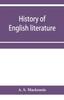 The History of English Literature Book