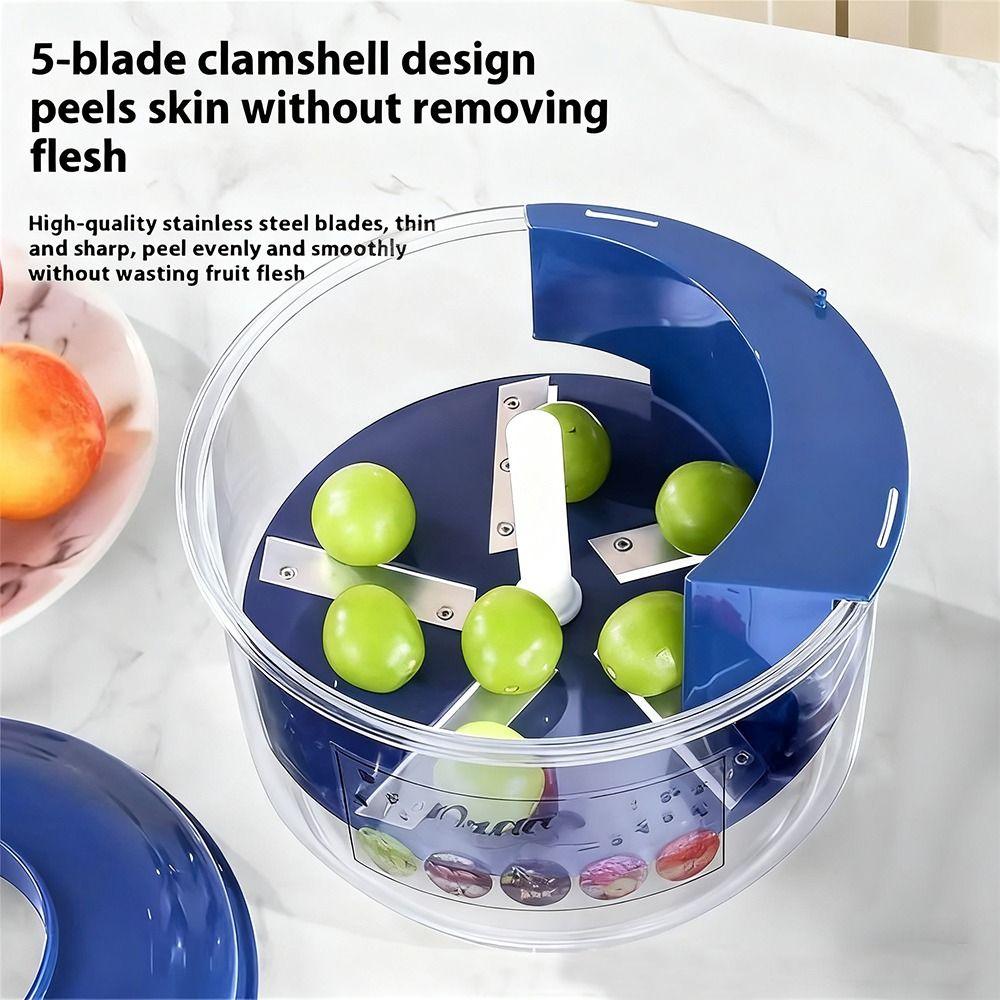 Wireless Automatic Fruit Peeler Machine Skin Remover for Berries Fruits Fruit Peeler Tool