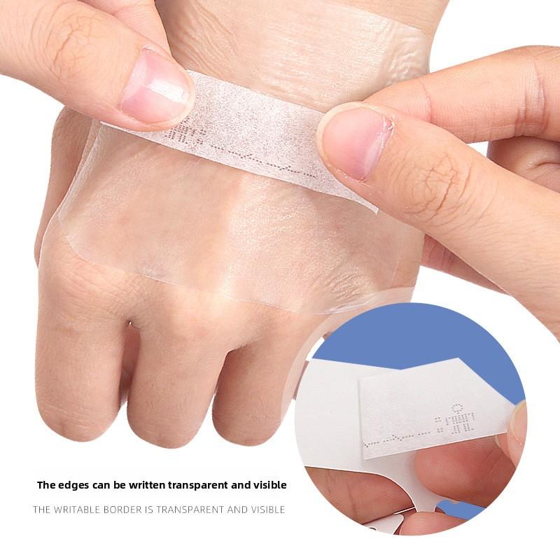 PU Transparent Waterproof Dressing Sticker 6 * 7CM Code Adjustment Visual Invisible Fit Fixed Indwelling Dressing