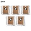 5 Pack Dust Bags Compatible with For Tapo RV30 Max Plus and RV20 Max Plus