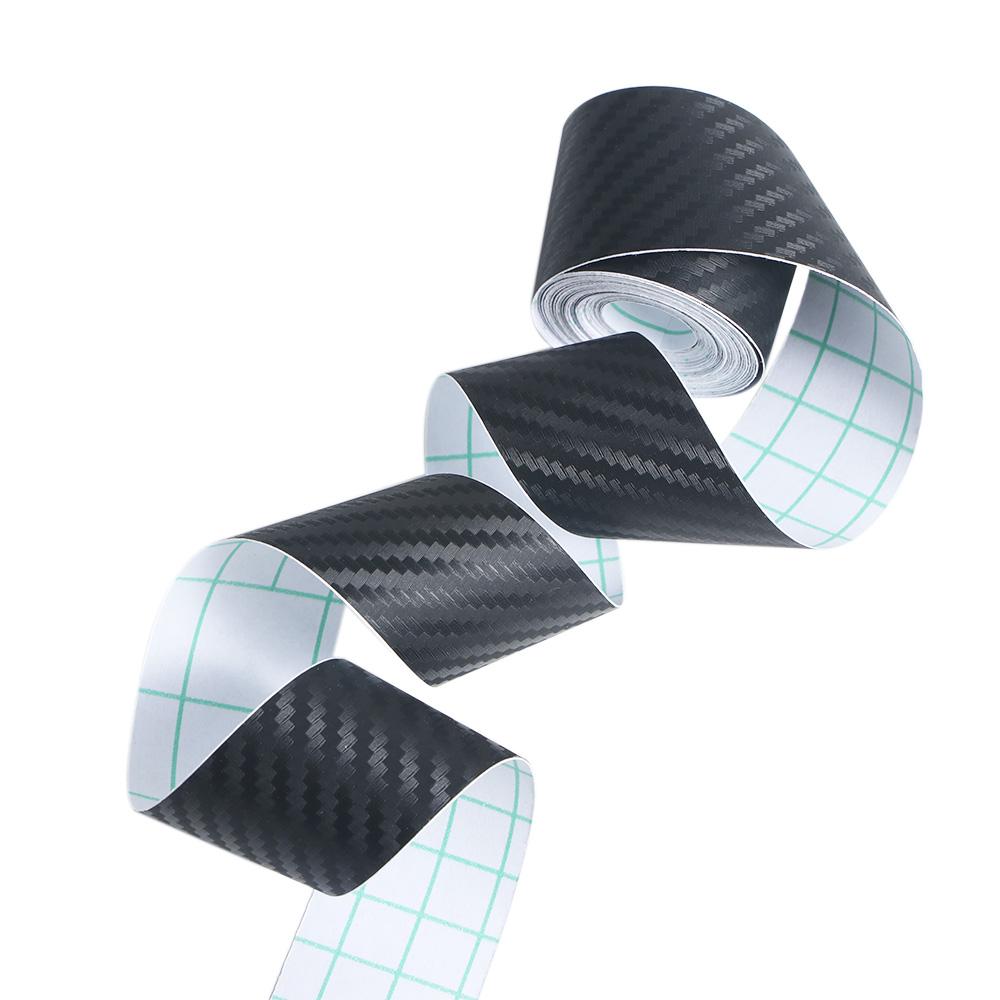 Автомобильные аксессуары 3D углеродное волокно наклейка защитная пленка антицарапающая лента DIY паста защитная полоса