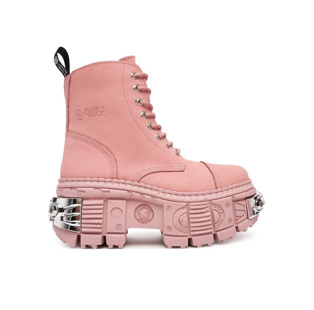 Ankle Boots NEW ROCK M-WALL083C-C11 Pink