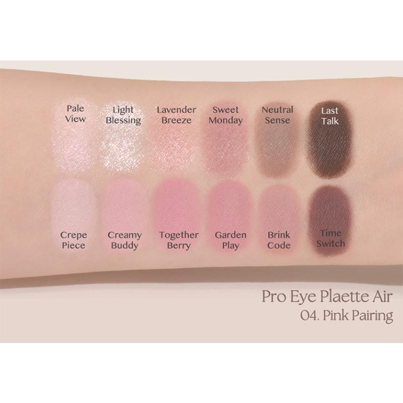 Clio Pro Палитра для глаз Air (04 Розовое сочетание)