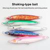 Luminous Fishing Bait Metal Hard Lure Streamlined Design Bright Color Realistic Looking Fishing Lure Artificial Bait