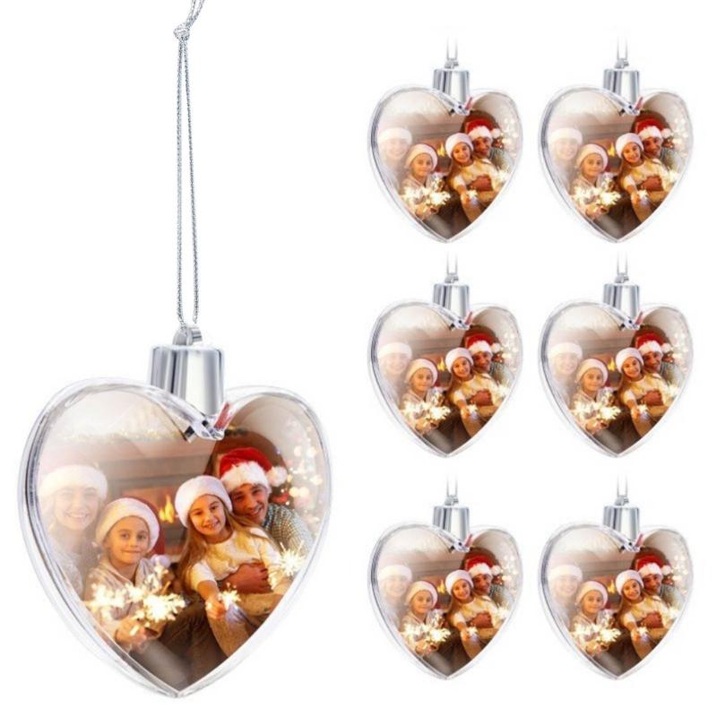 Thermal Sublimation Ornament Blank Multi Shape Christmas Decoration Pendant Heat Transfer Product DIY Crafts Making