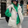 Winter Jackets Padded Vests Sleeveless Women's Vest Warm Coat Oversize Outwear Puffer Loose Outwear