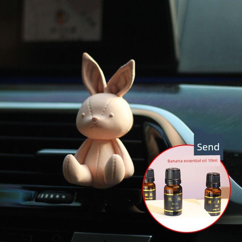 INS Leather Rabbit Air Conditioning Outlet Auto Perfume