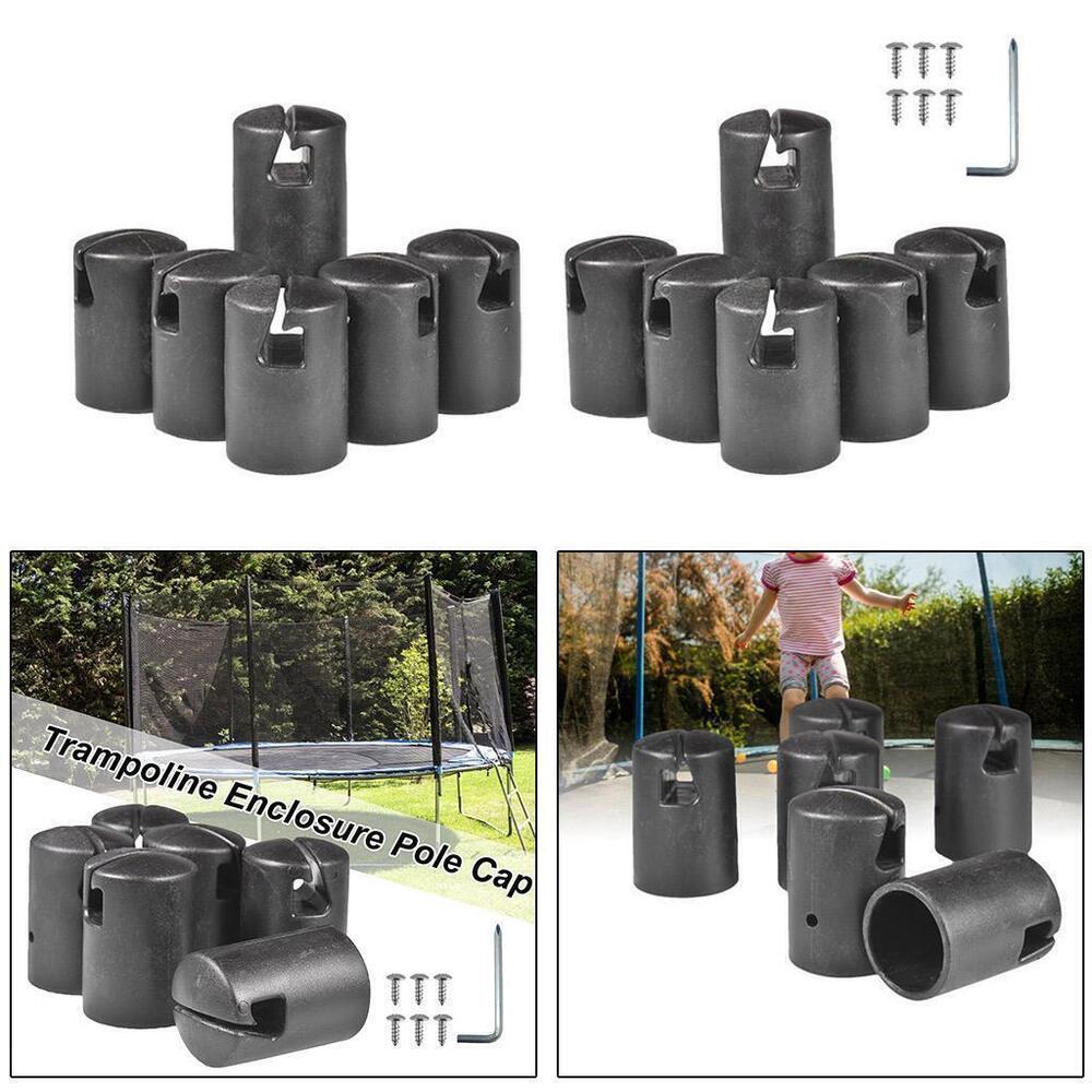 Trampoline End Cap Trampoline Protection Cover Trampoline Enclosure Pole Cap Replaced Rod Cover