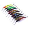 HENGJIA 1pc Minnow Fishing Lure Wobbler 3D Eyes Bionic Bass Pike Bait Fishing Tackle
