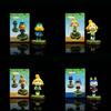 Очаровательные фигурки Animal Crossing Яркие ПВХ куклы Подарок для детей