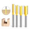 2 Flute Clean Straight Bit Woodworking Tools Router Bit Set For Wood Tungsten Carbide Endmill Milling Cutter 6mm Shank