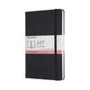 Moleskine Art Collection Bullet Notebook, Hardcover, Large, Black, ARTBULNT3