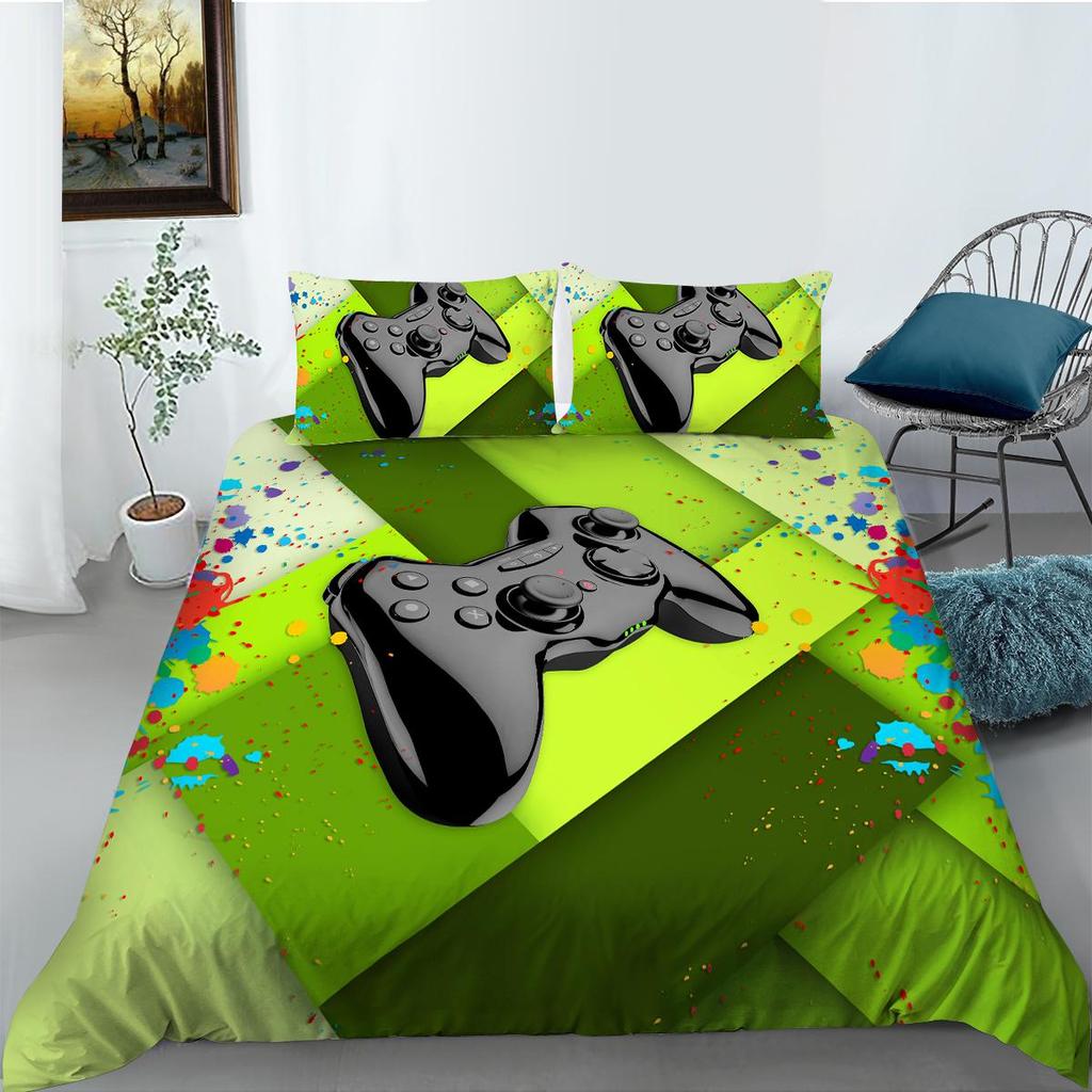 Комплект постельного белья для дома, пододеяльник с игровой мышью, наволочка, комплект домашнего постельного белья, полноразмерная односпальная/двуспальная кровать в Австралии, ЕС/США