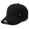 Outdoor Middle-Aged and Elderly Cap Men's Winter Warm Baseball Cap Dad Cotton Cap Ear Protection Peak Cap