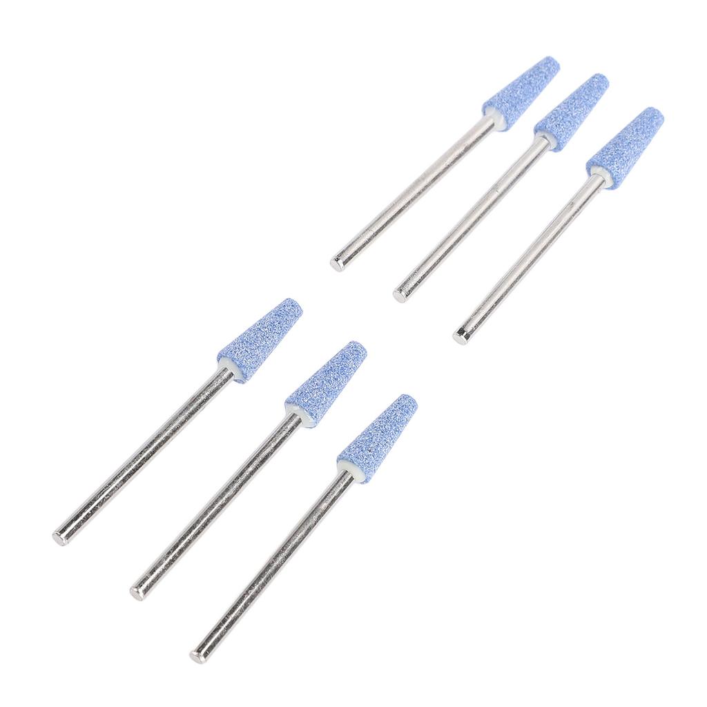 100pcs Nail Drill Bits Quartz Nail Polishing Heads Professional Portable Nail File Bits for Individu