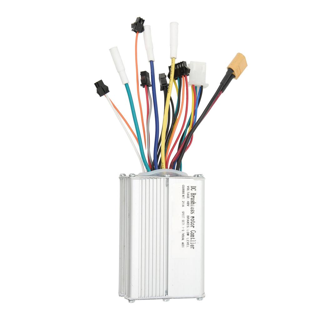 48 В бесщеточный контроллер двигателя 21 А Чувствительный контроллер из алюминиевого сплава постоянного тока бесщеточный контроллер для