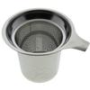 Winter Tea Mug Thermal Glass With Infuser And Steel Strainer