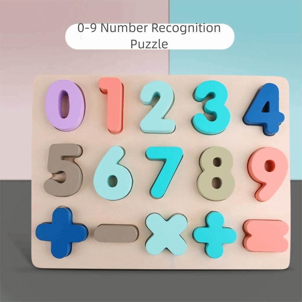 Early Education Alphabet Number Puzzle Matching Games Kids Puzzle Toys Children Baby