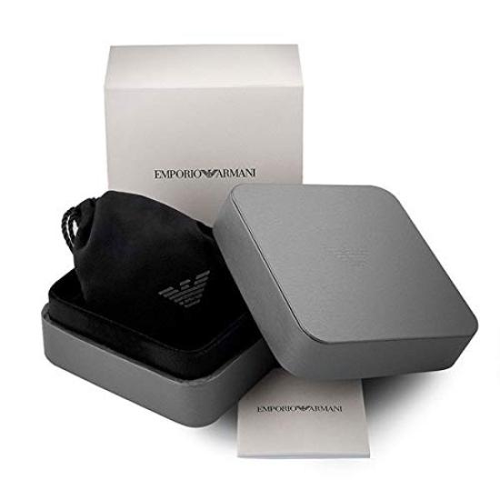 Emporio Armani Пара браслетов EGS2796040, Кожа, Унисекс, Черный, (Код товара EGS2796040)