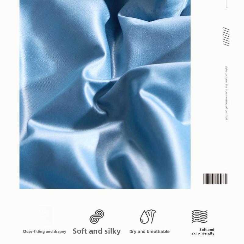 1Pc Spring and Summer New Quilt Thin Quilt Cool Washed Ice Silk Embroidered Summer Quilt Summer Cool Quilt Air-Conditioned Quilt