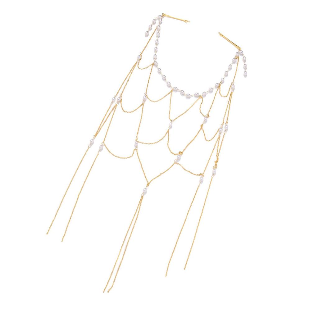 Изготовленные вручную жемчужные кисточки, ювелирные украшения для волос, классические жемчужные кисточки, подвеска, аксессуар для волос для невест и официальных мероприятий