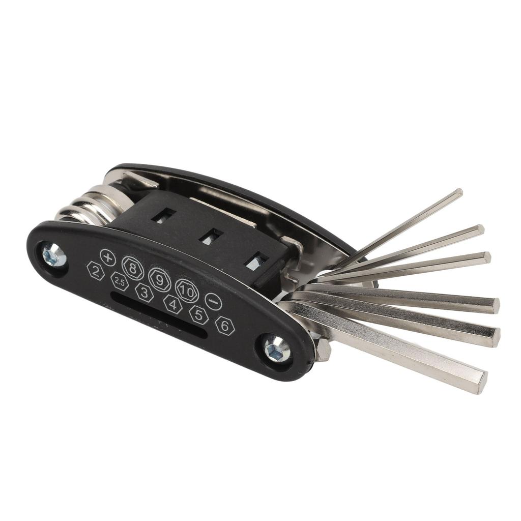 Велосипедный мультитул Стальной Многоспецификационный Складной Велосипедный Многофункциональный Набор Гаечных Ключей для Электрического