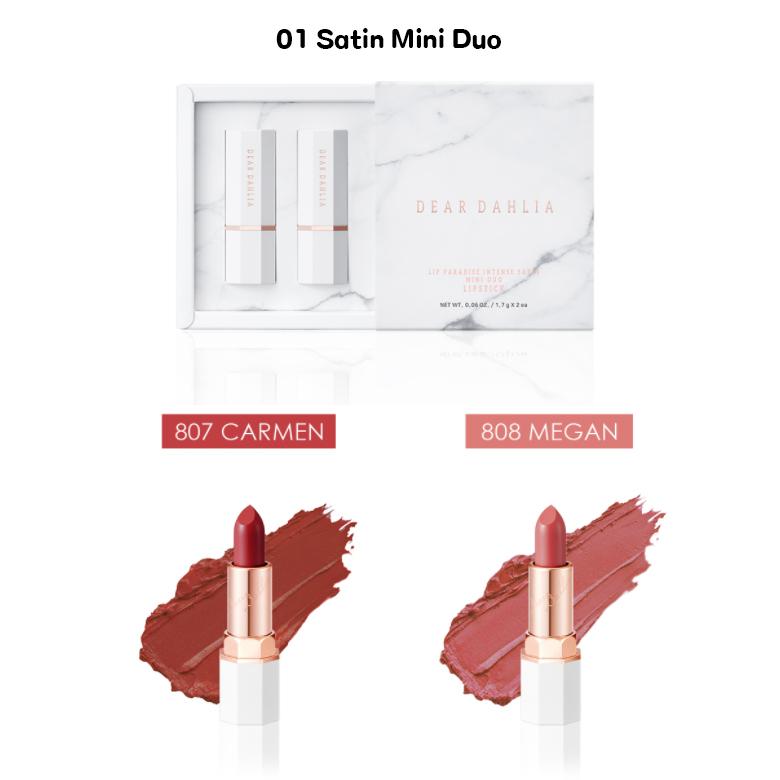 DEAR DAHLIA Lip Paradise Mini Duo Lipstick 1,7 г * 2 шт.