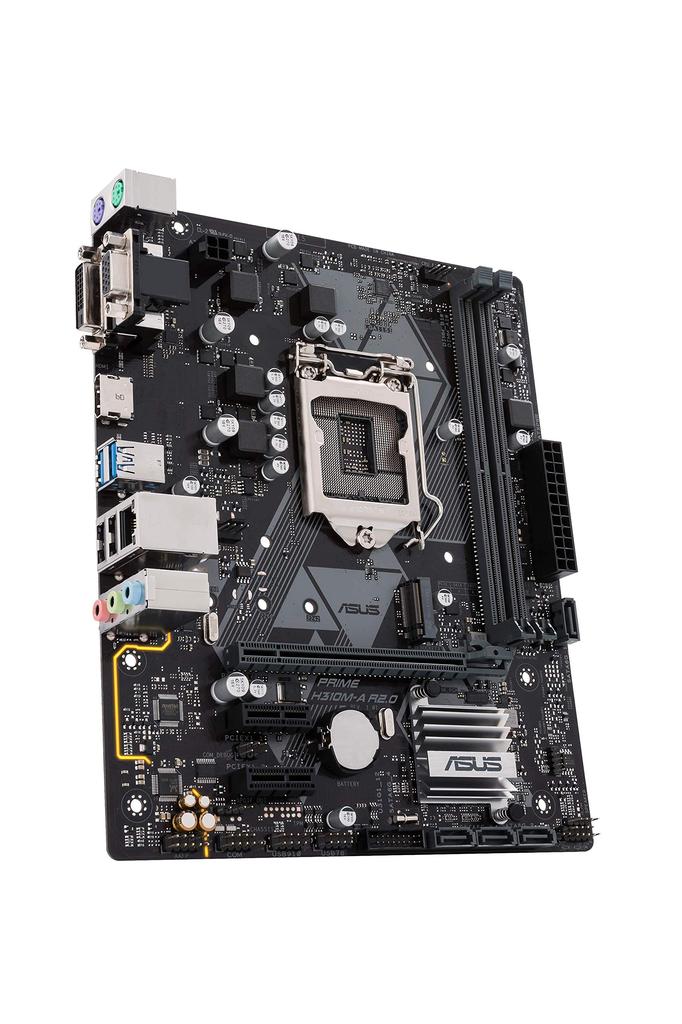 Материнская плата ASUS Intel H310 совместима с LGA 1151 PRIME DDR4 2666 МГц SATA 6 Гбит/с H310M-A R2.0 / / / [mATX]
