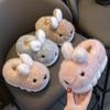 Soft Soled Cute Girls Shoes 2025 Winter New Kid Warm Cotton Shoes Simple Versatile Girls' Home Cotton Slippers Chanclas De Mujer