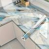 Waterproof Marble Contact Paper - Peel and Stick Kitchen/bathroom/countertop Film, Self-adhesive Marble Like Surface, Used for Cabinets and Walls