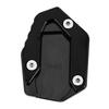 Parking Kickstand Extension Pad AntiSlip Side Stand Support Fit for Yamaha MT 09 FZ 09 FJ 09(Black )