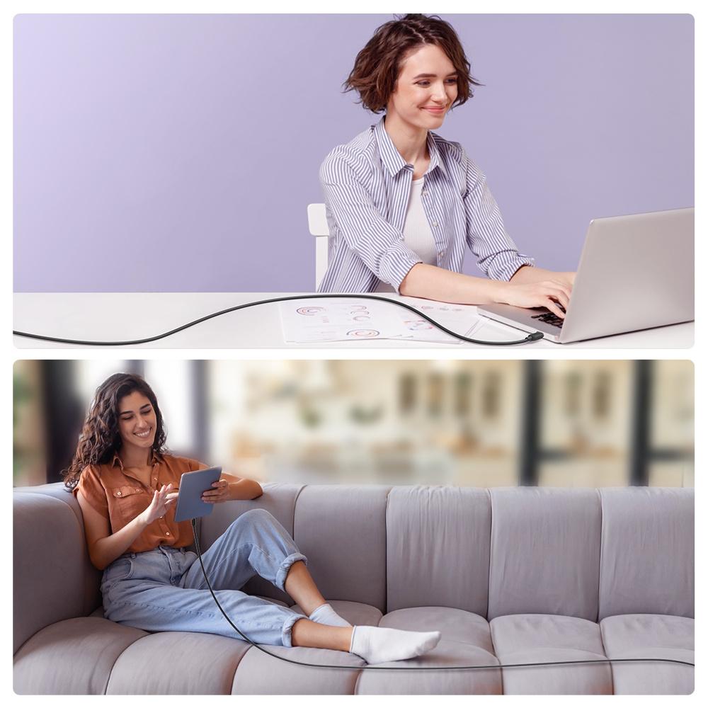 Joyroom 3A USB-C Fast Charging Cable - 1.2m Black