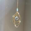 Round Shape Crystal Sun Catcher Crystal Sun Catchers Delicate Crystal Decorative Pendant  Home