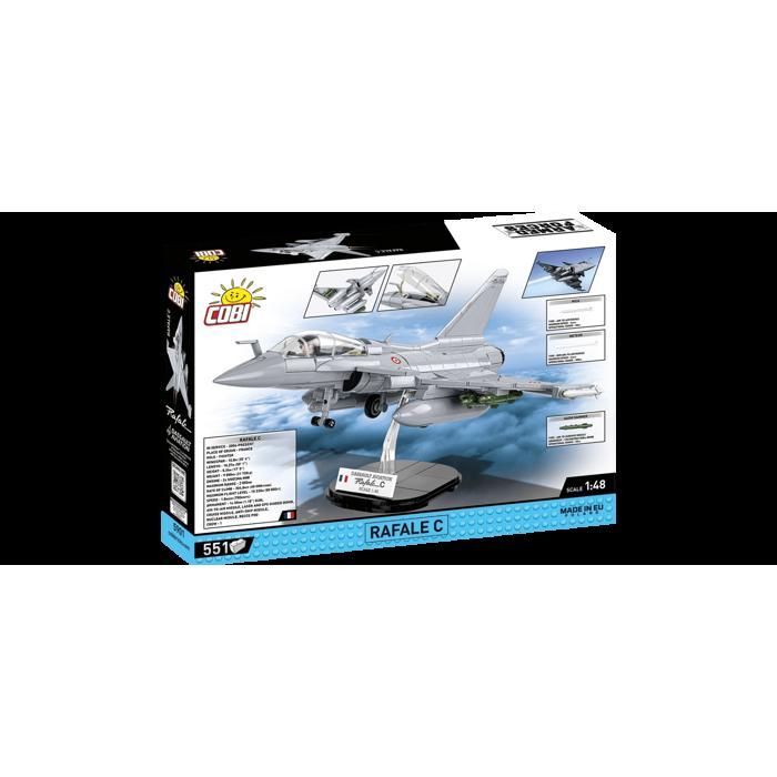 Jeu De Construction - COBI - Rafale C - 551 Pièces - Gris - Échelle 1:48